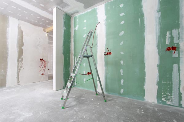 Montage cloison en placo avec porte coulissante, Pont-de-Veyle, BV RENOV' PLATRERIE PEINTURE